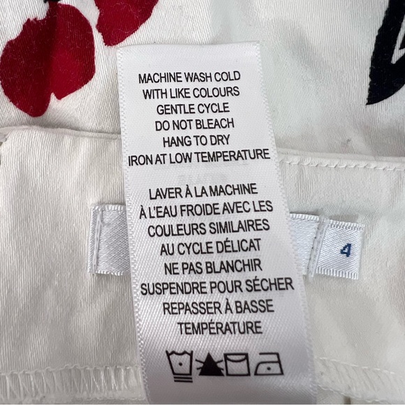 Ricki's skirt flowers floral black red white Cream and Black Floral Pencil Skirt - Picture 9 of 10